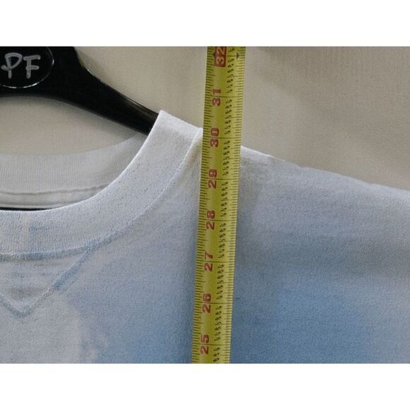 Vintage Air Jordan Michael Jordan Clouds Dunk Blue White T-Shirt Size L‎ - Picture 4 of 7